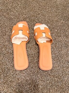 Hermes Oran Slide Sandals